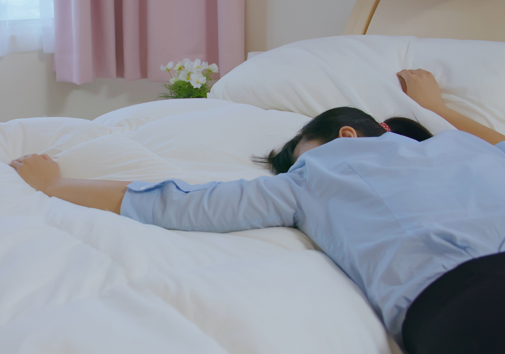 疲労した女性