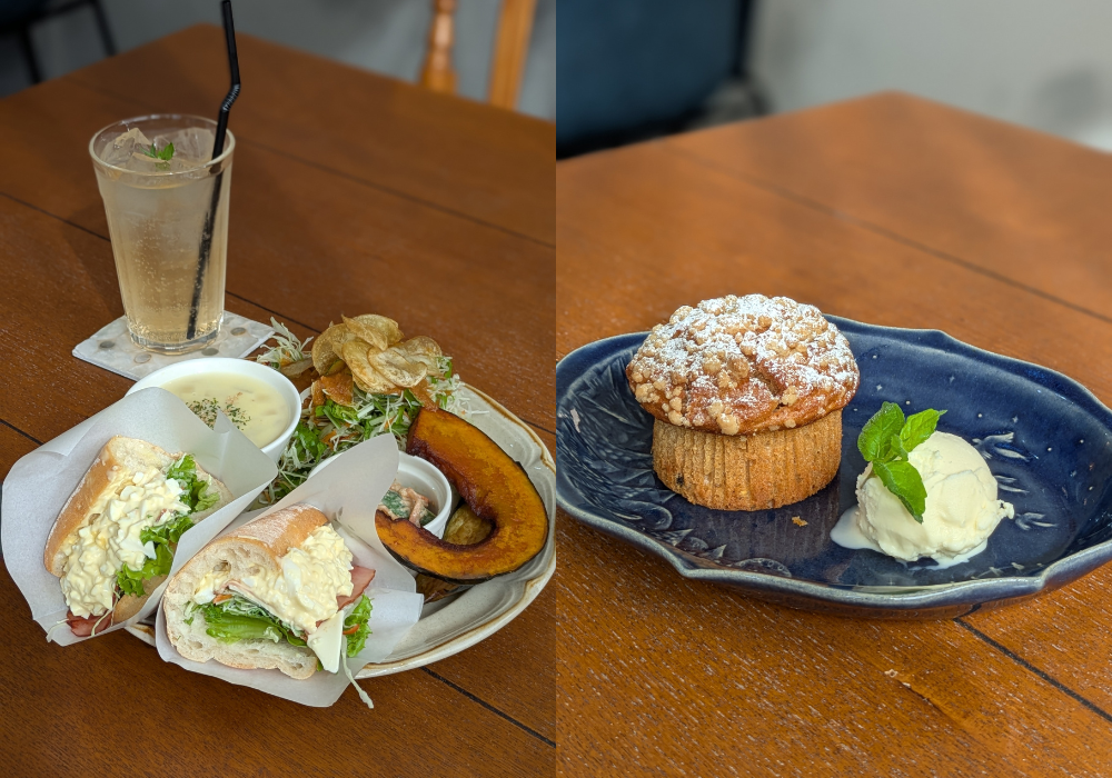 マフィンとブランチのお店 ＆mのブランチ・マフィン