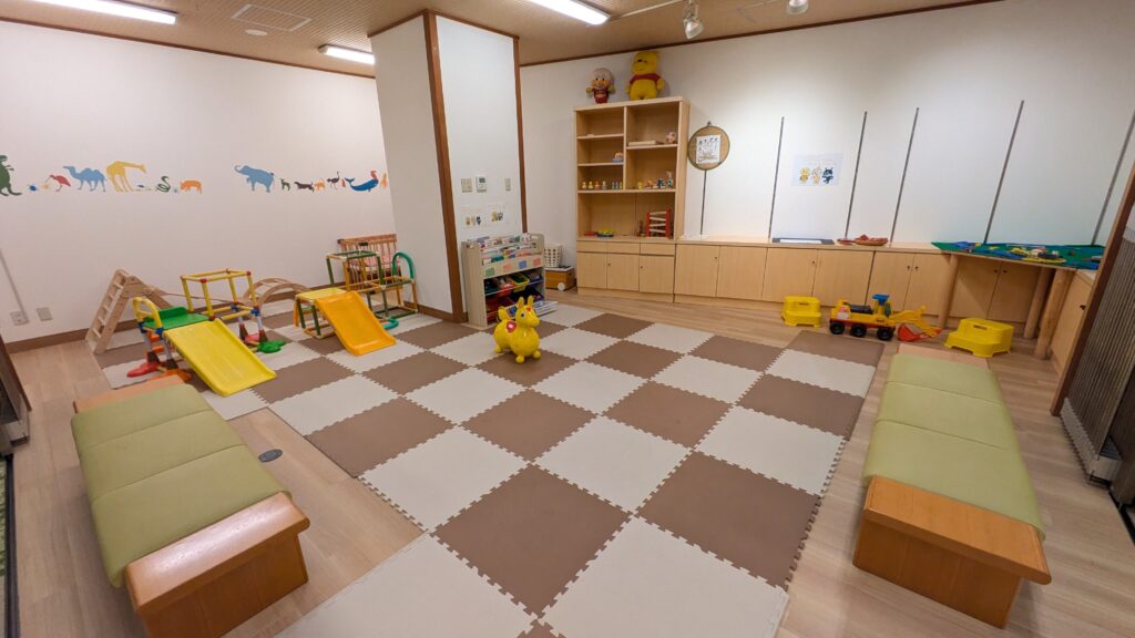 湯郷温泉・やさしさの宿 竹亭のキッズスペース