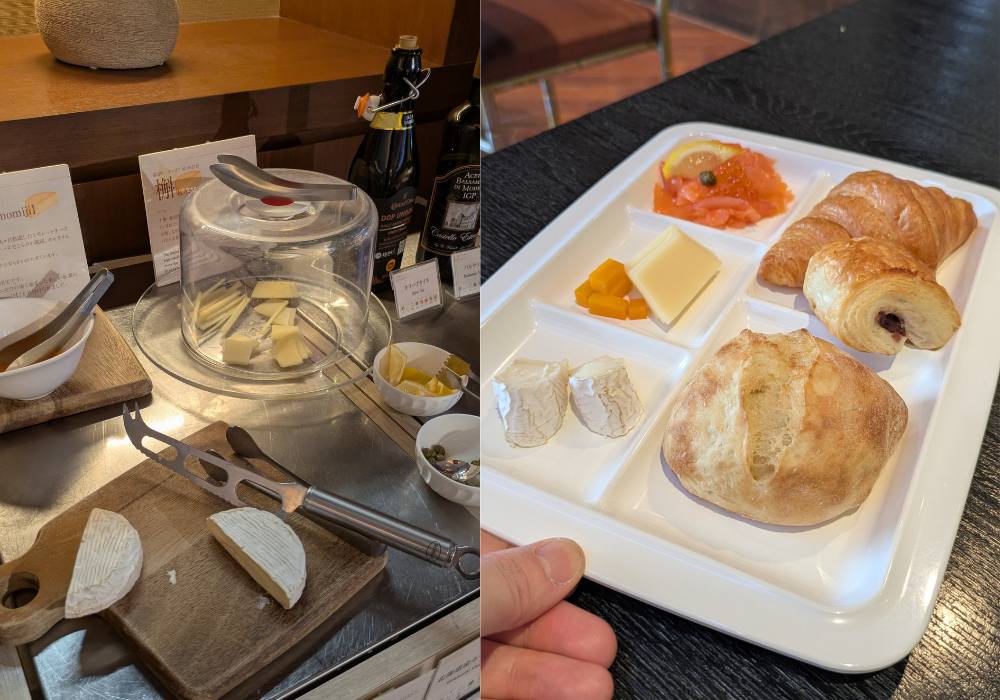 ホテル日航ノースランド帯広の朝食ビュッフェ