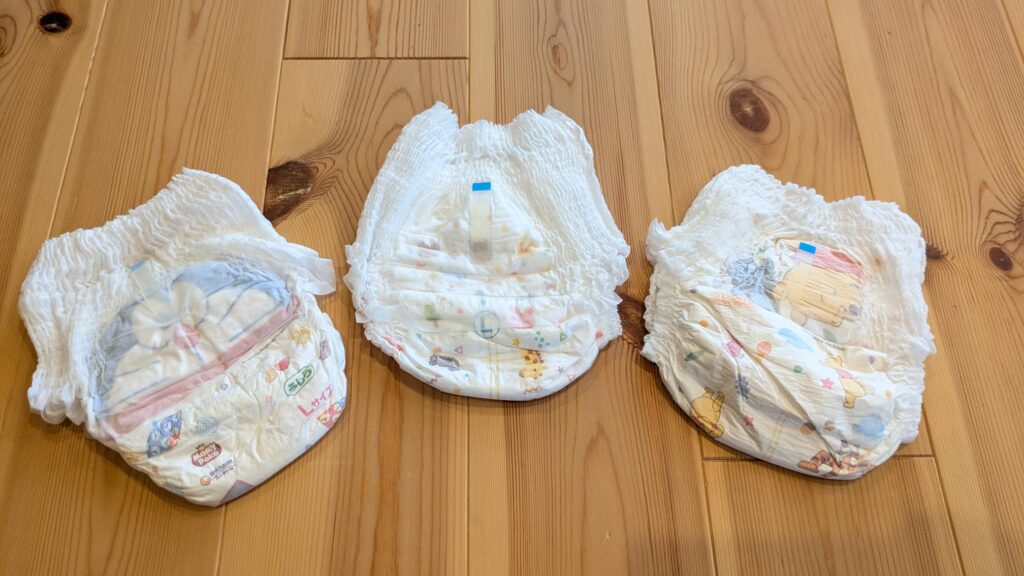 Lサイズおむつ（Genki・グーン・マミーポコ）