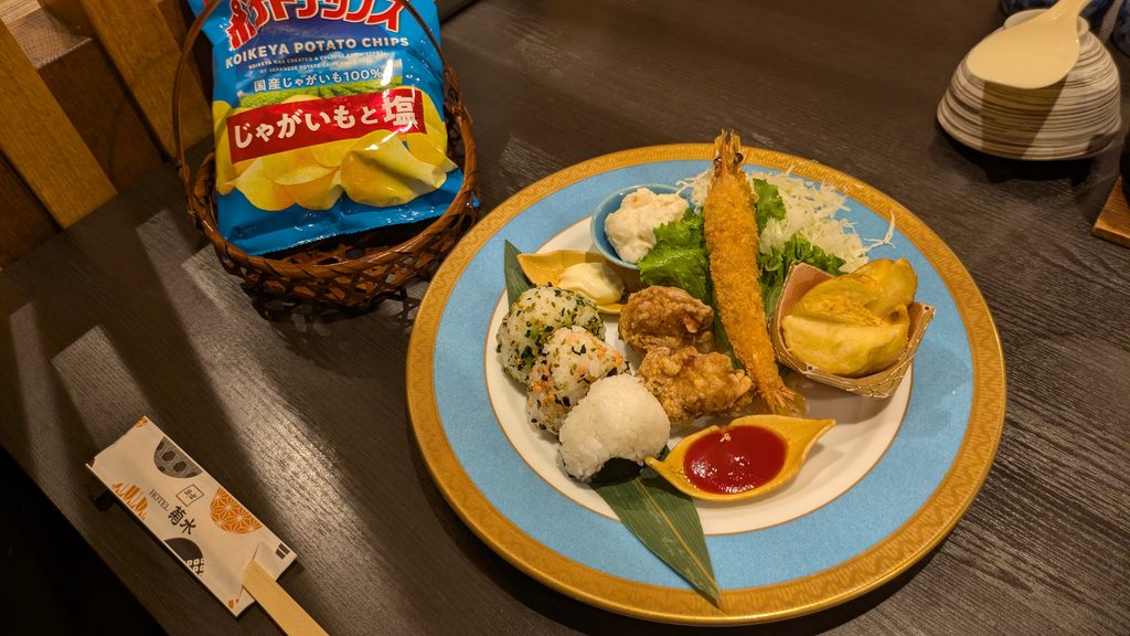 ホテル菊水今治の夕食（こども）