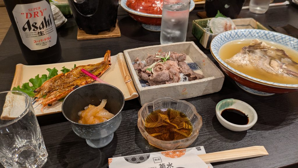 ホテル菊水今治の夕食（大人）