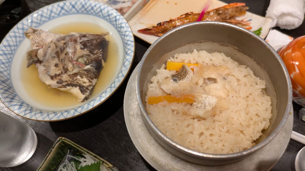 ホテル菊水今治の夕食